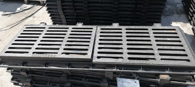 惠安球墨铸铁连体双篦展示